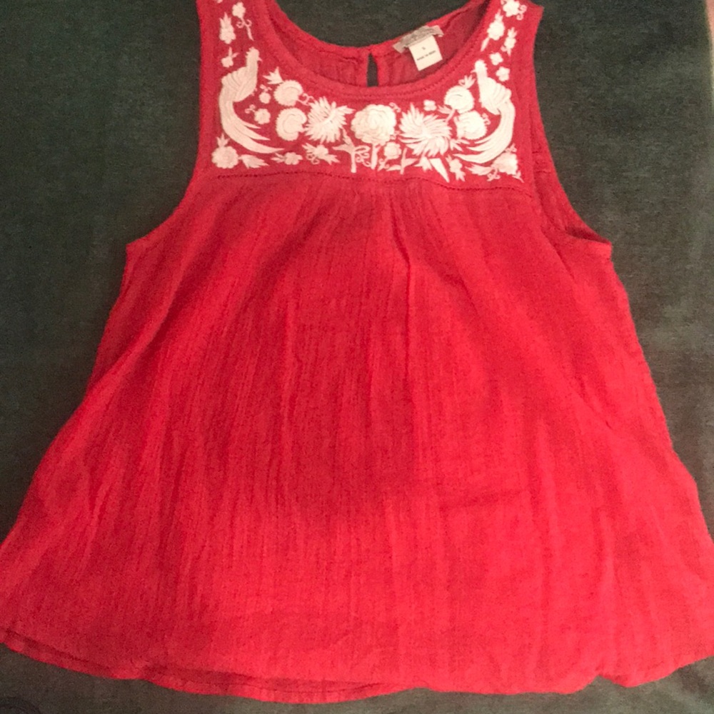 Bordered red shirt ❤️